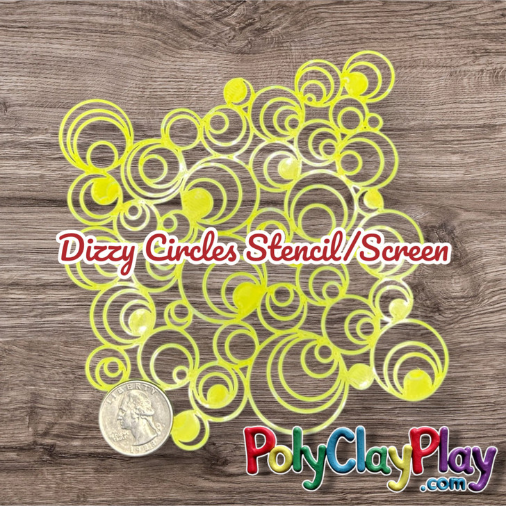 Dizzy Circles Stencil/Screen