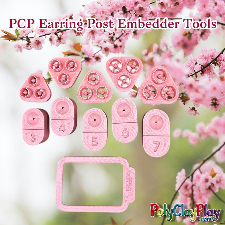 PCP Post Earring Embedder Tools