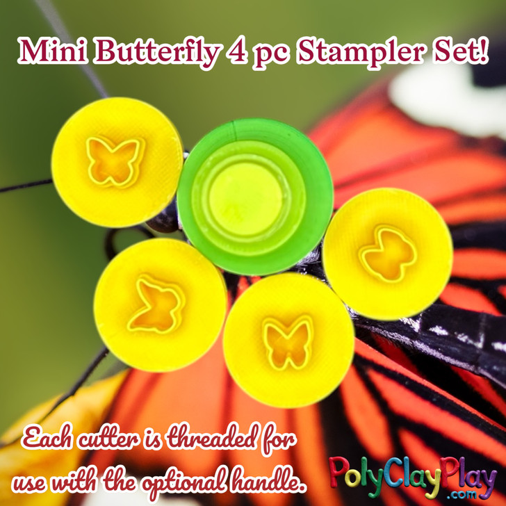 PCP Stampler Mini Butterfly Cutter Set of 4