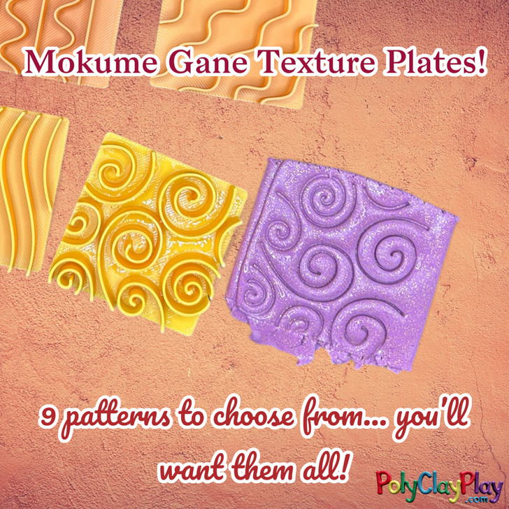 PCP Mokume Gane Texture Plate