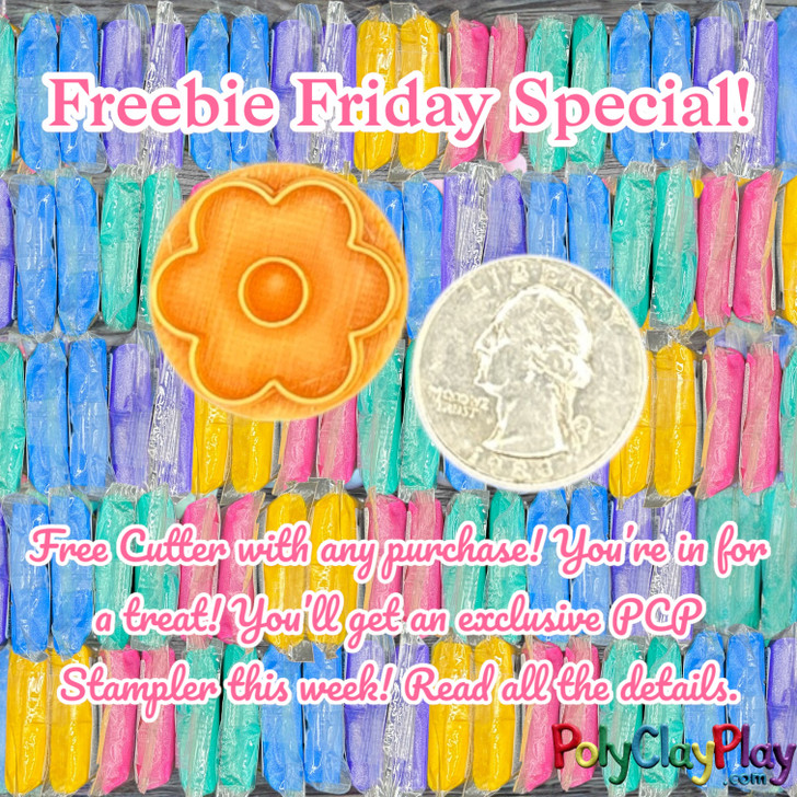 Freebie Friday Special - PCP Six Petal Donut Hole Daisy