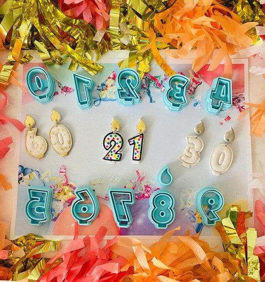 PCP Birthday Candle Number Set