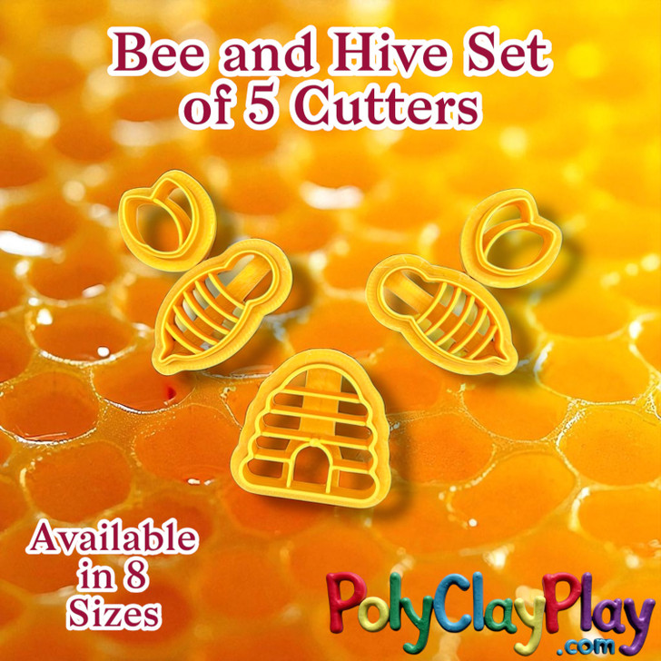 PCP Bee and Hive Set of 5 Cutters
