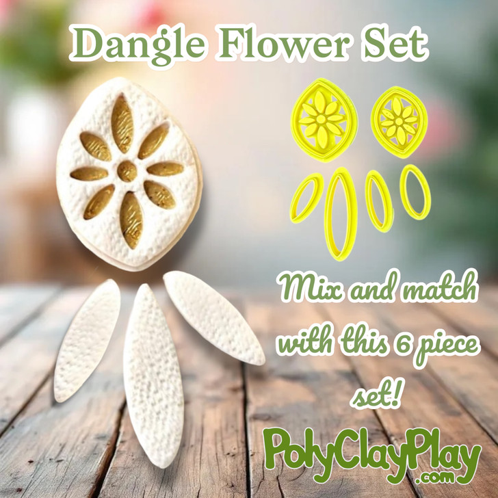 PCP Dangle Flower Set - 6 piece