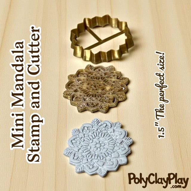 PCP Mini Mandala Stamp and Cutter