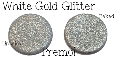 Premo! Sculpey® - White Gold Glitter