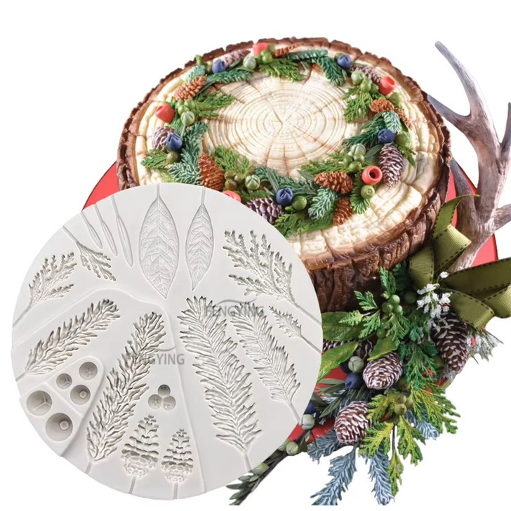 Leaves Pinecones and Tree Parts