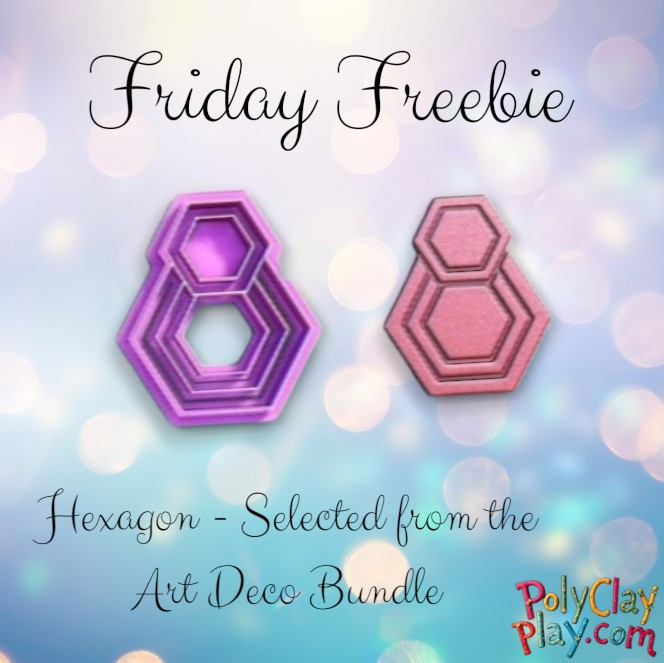 Freebie Friday Special - Hexagon - Selected from the Art Deco Bundle