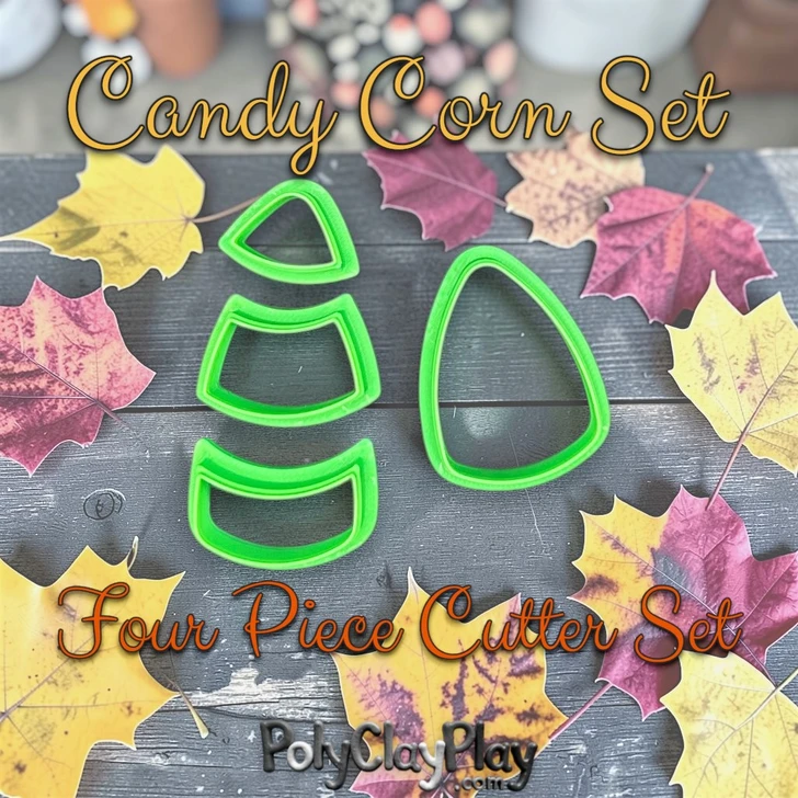 PCP Candy Corn Cutter Set of 4