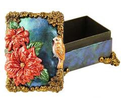 Poinsettia and Holly