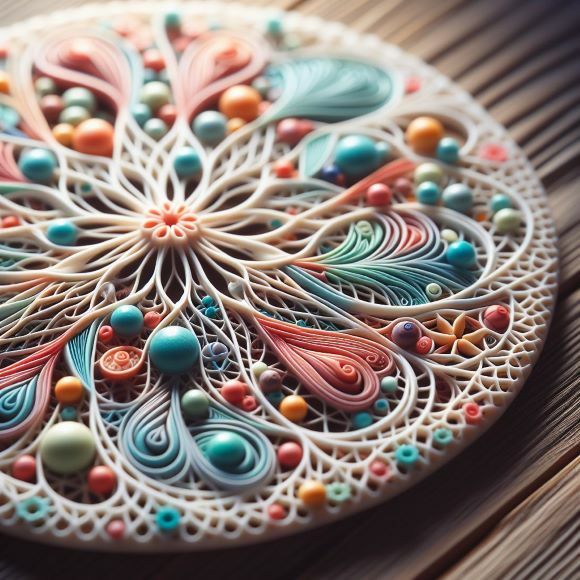 Polymer Clay Lace image