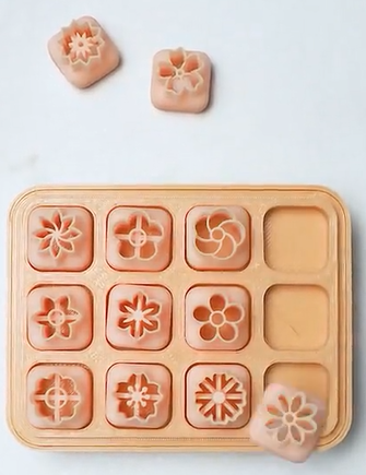 PCP Mini Cutters Set and Storage Box - Be Still My Heart - Poly Clay Play