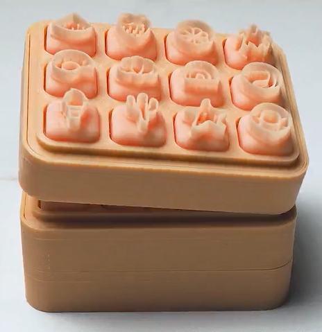 PCP Mini Cutters Set and Storage Box - Be Still My Heart - Poly Clay Play