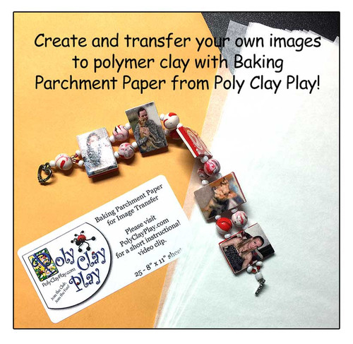 Baking Parchment Paper for Image Transfer and more - Poly Clay Play