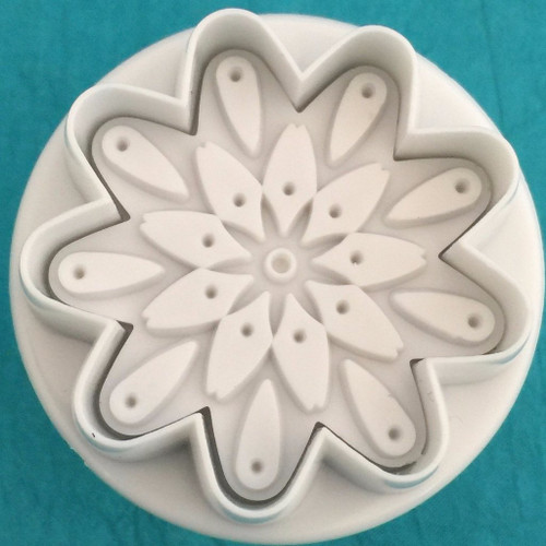 Embossing Flower Cutters Poly Clay Play