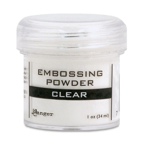 Ranger Clear Embossing Powder - Poly Clay Play