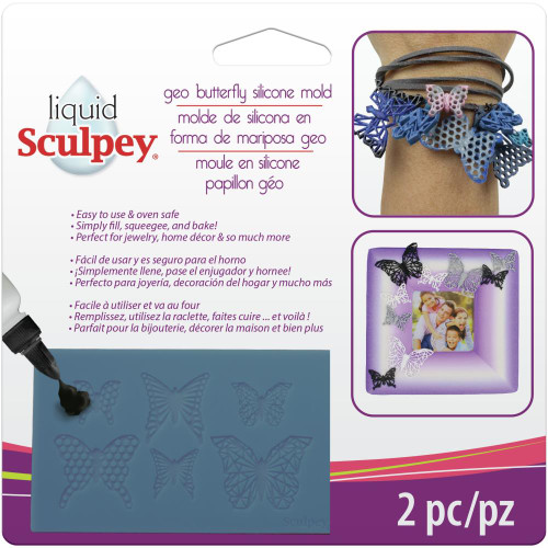 Sculpey Geo Butterfly Silicone Bakeable Mold