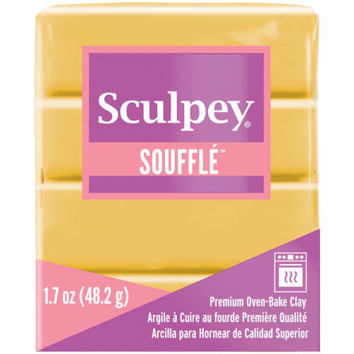 Sculpey Souffle - Yellow Ochre - Poly Clay Play