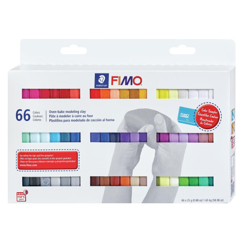 Fimo Professional Soft Polymer Clay 66/Pkg - Poly Clay Play