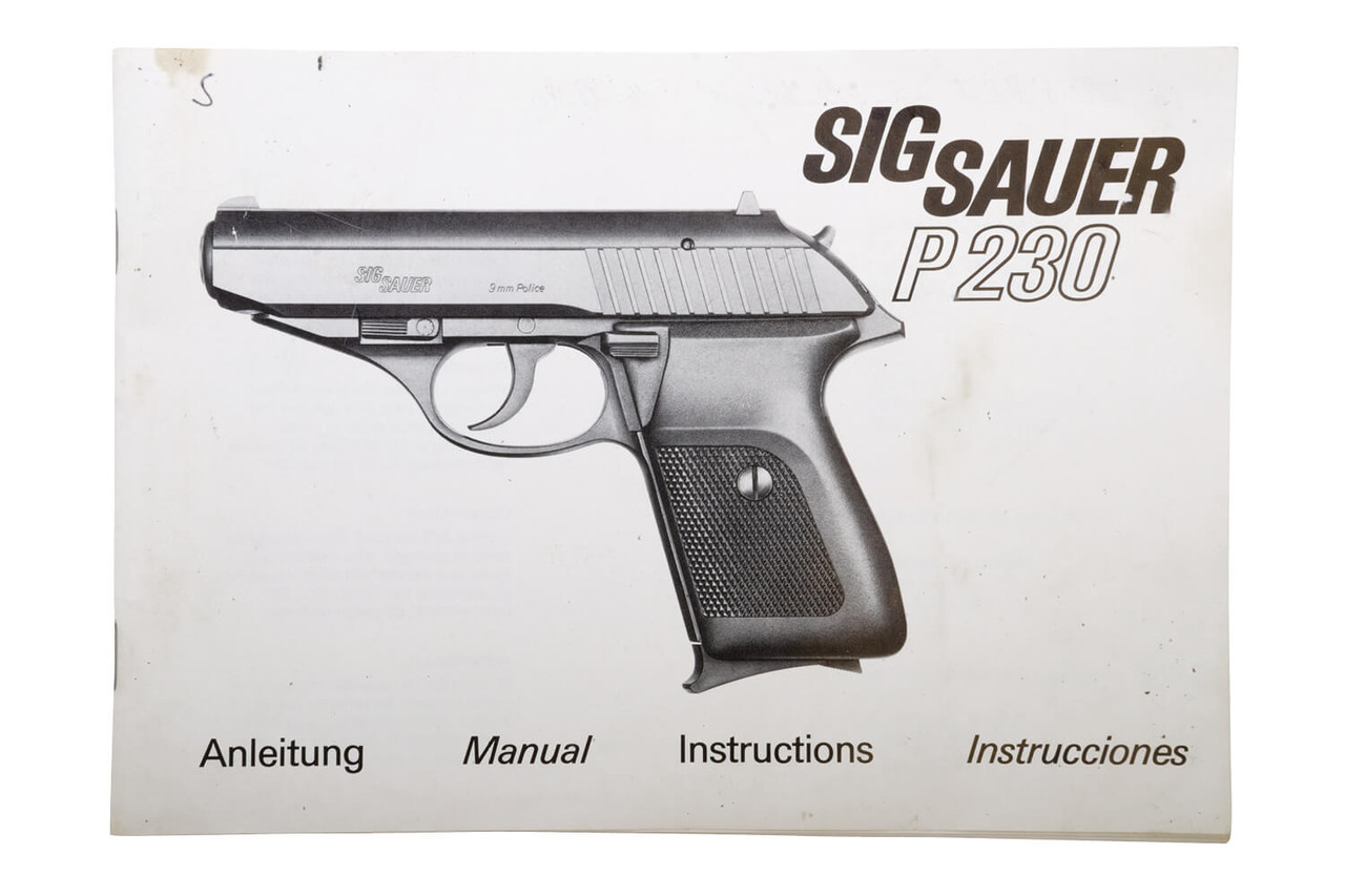 SIG Sauer P230 - Zürich City Police - (PMP230-S108827) - Edelweiss