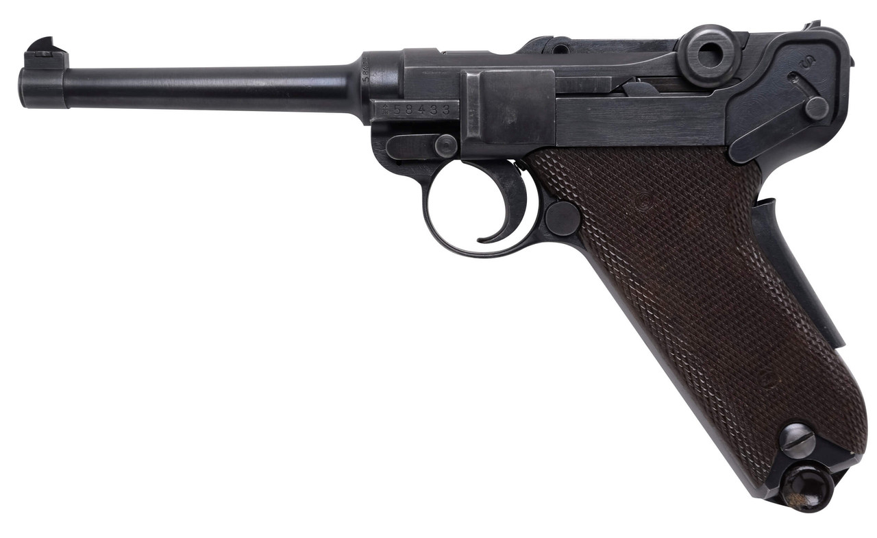 W+F Bern Swiss 06/29 Luger with Holster & Spare Mag - sn 58xxx
