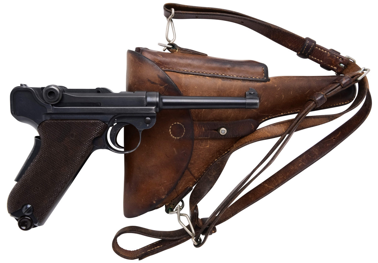 W+F Bern Swiss 06/29 Luger with Holster & Spare Mag - sn 58xxx