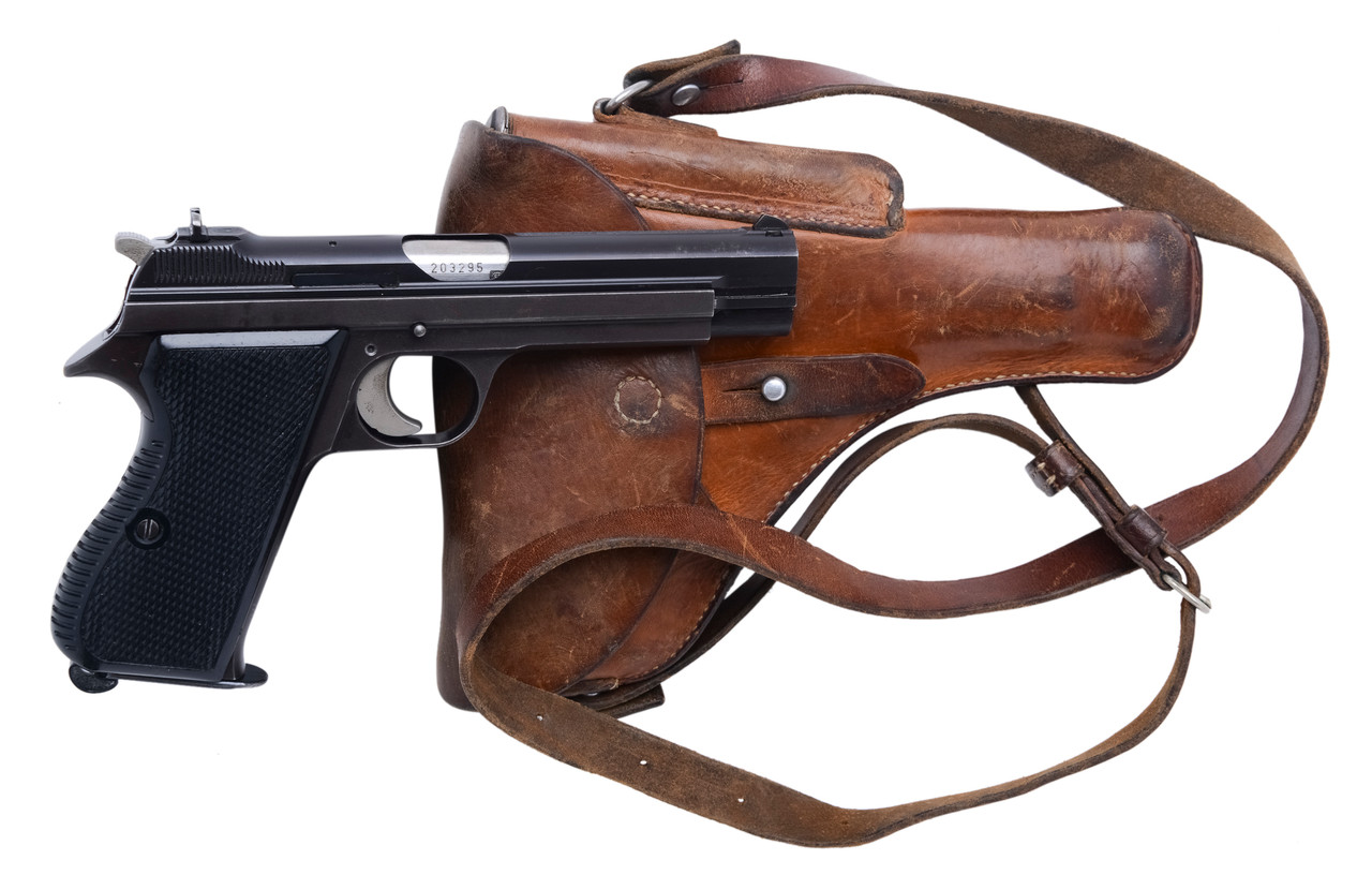 Swiss Army SIG P49 w/ Holster - (A3205) - Edelweiss Arms