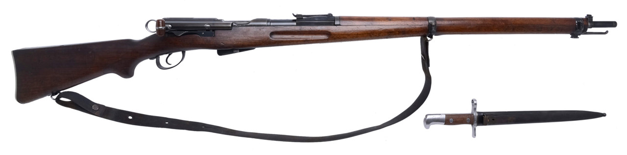 W+F Bern Swiss 1896/11 w/ Matching Bayonet - sn 321xxx
