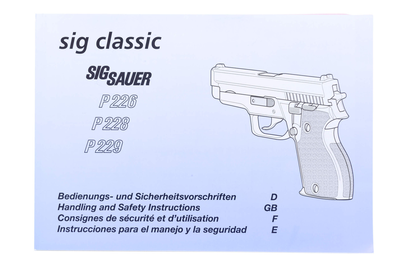 SIG Sauer P229 - Geneva Police - sn AH12xxx