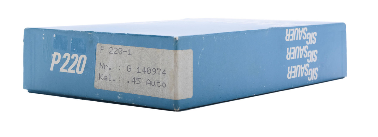 SIG Sauer P220-1 - Micrometric Sights - sn G140xxx