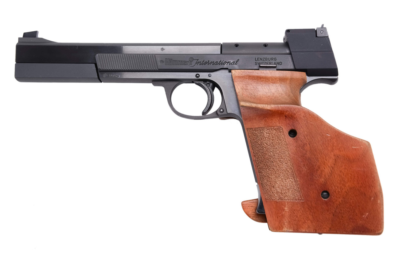 Hammerli 208 Target Pistol w/ Deluxe Case - sn G36xxx