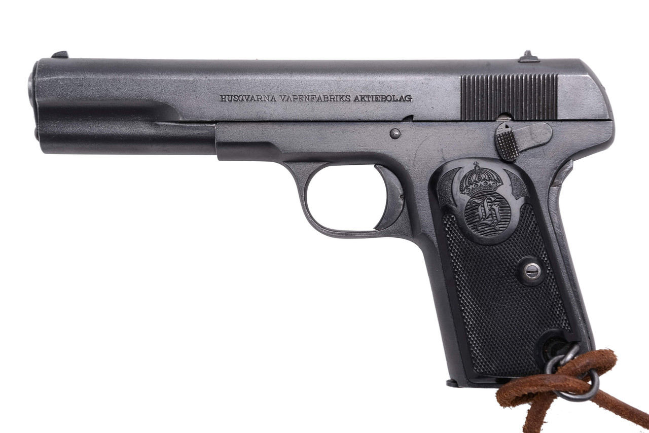 Husqvarna 1907 w/ Holster and Lanyard - sn 1xxx