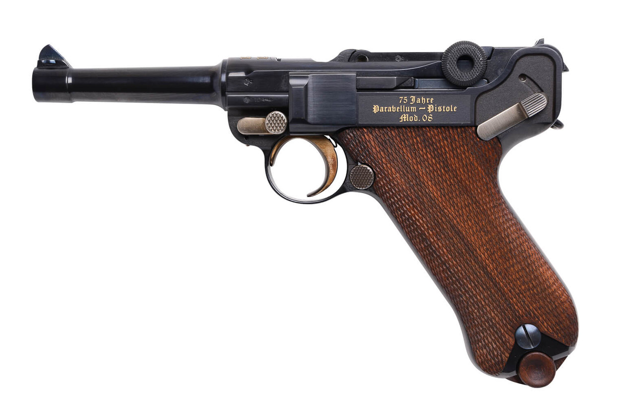 DWM Mauser Luger P08 - 75 Year Commemorative - (A2915) - Edelweiss