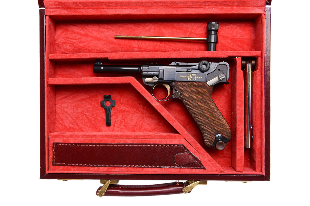 DWM Mauser Luger P08 - 75 Year Commemorative - (A2915) - Edelweiss