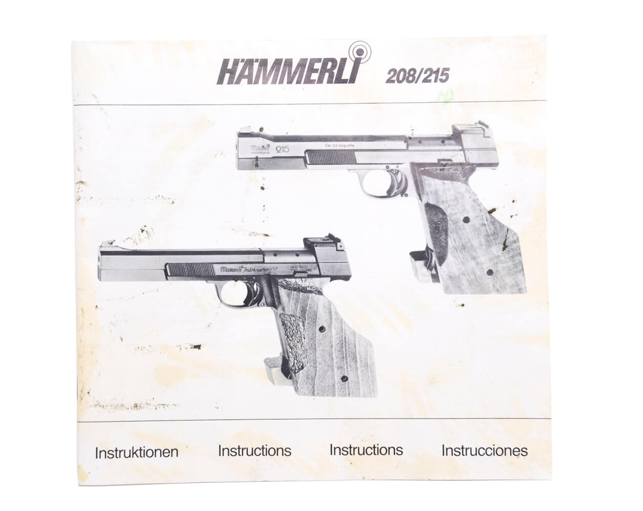 Hammerli 215 Target Pistol - sn G688xx