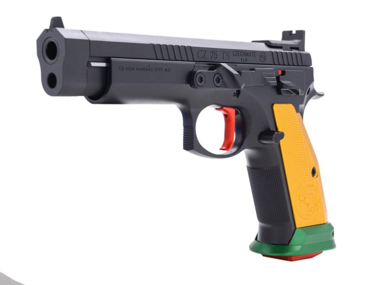 CZ 75 TS Czechmate Parrot - (MA122297) - Edelweiss Arms