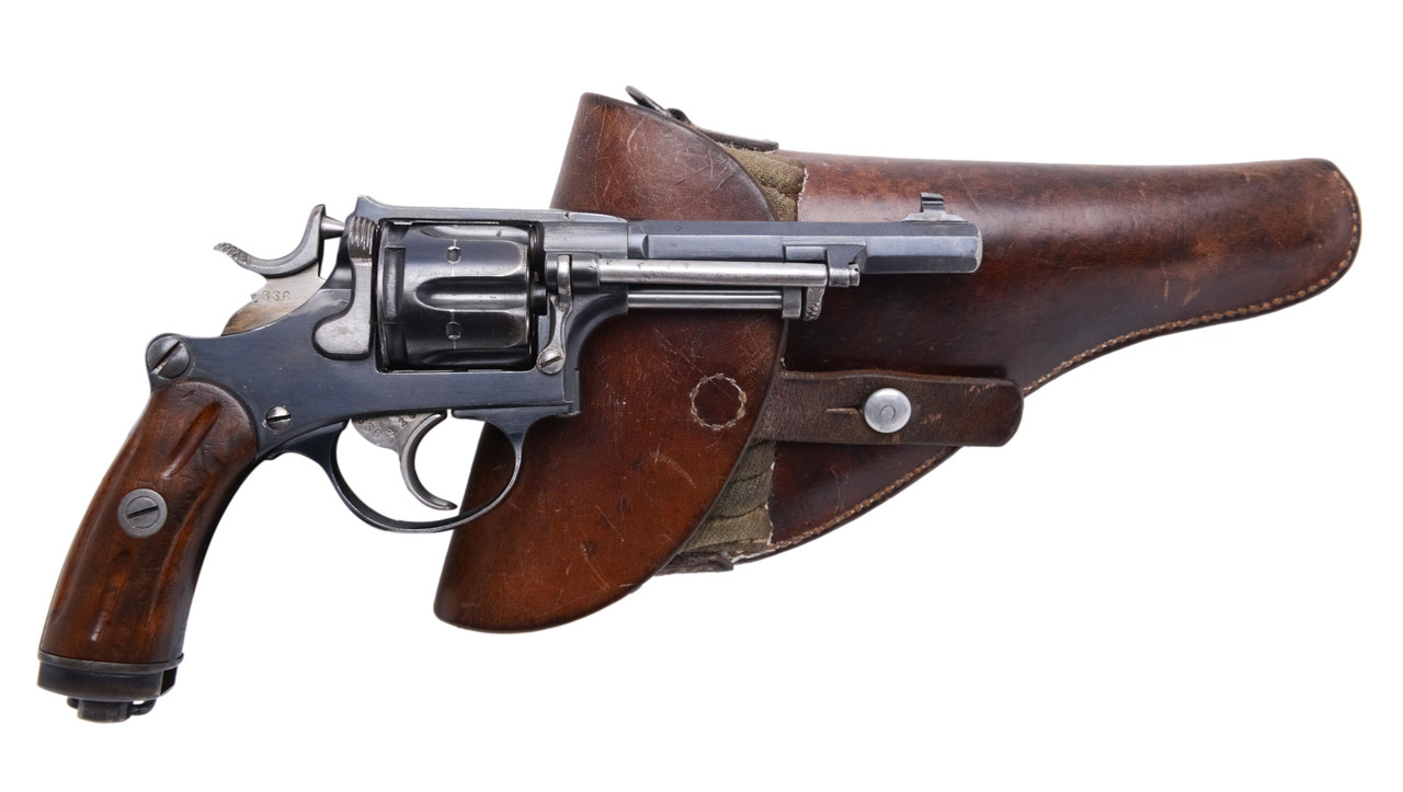 W+F Bern Swiss 1882 Revolver w/ Holster - sn 14xxx