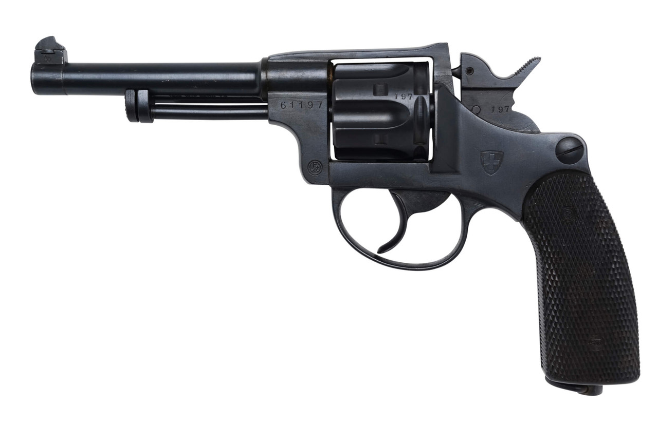 W+F Bern Swiss 1929 Ordnance Revolver - sn 611xx