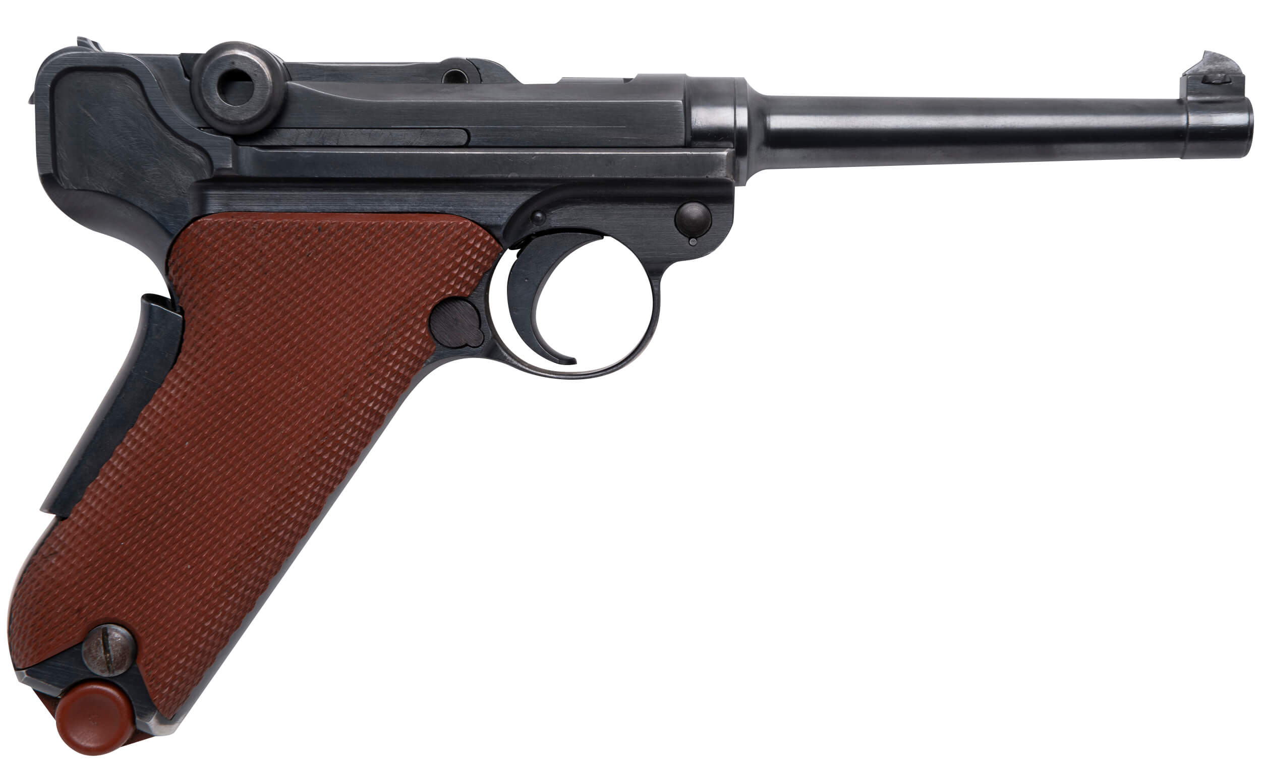 トイガン LUGER 16999 Swiss Luger 06/29 with Red Grips - Edelweiss Arms