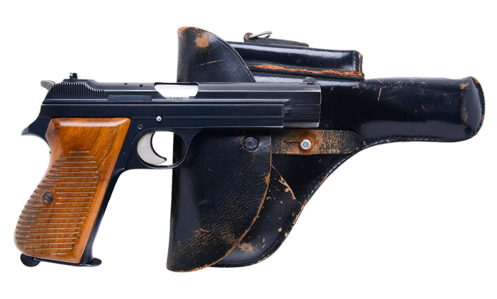 SIG P210-3 - Basel-Stadt Police - (A2138) - Edelweiss Arms