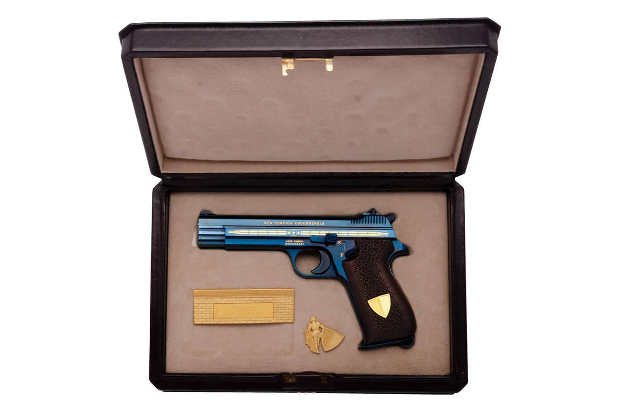 SIG P210 - Canton Lucerne Limited Edition - sn 002 - (PMP210