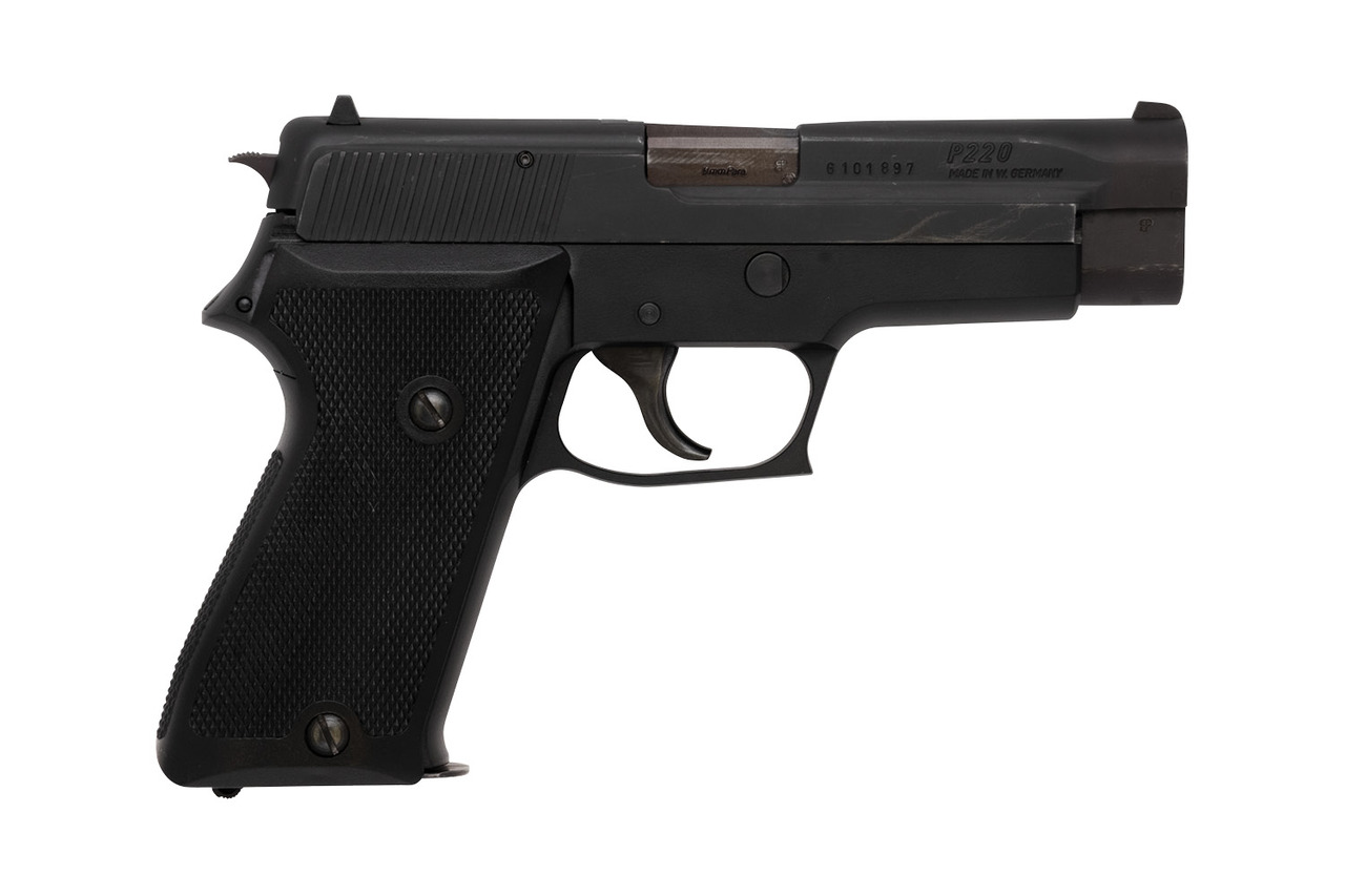 タナカ　ＳＩＧ／ＳＡＵＥＲ　Ｐ２２０ Gas Gun] Self-Defense Force Handgun! Tanaka Maritime Self