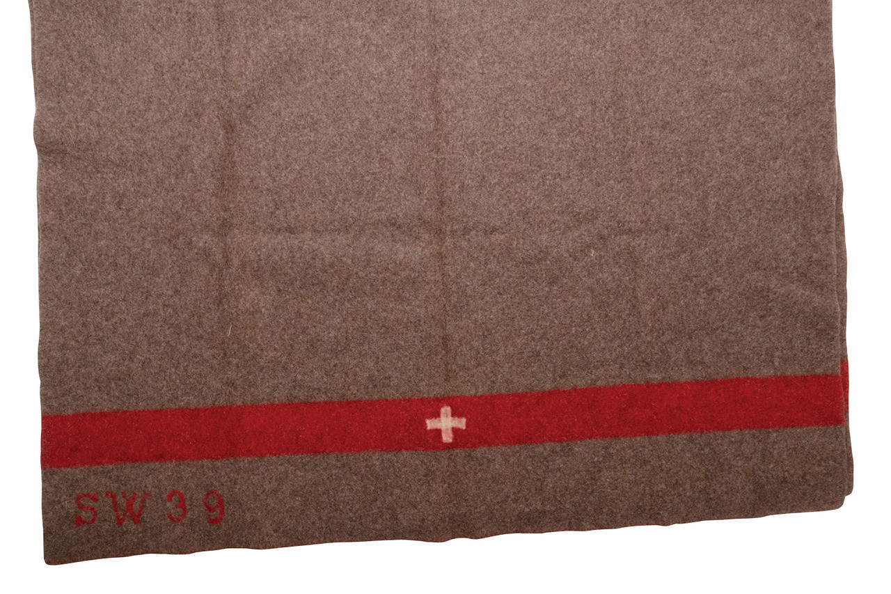 Authentic Swiss Army Wool Blanket - A Grade