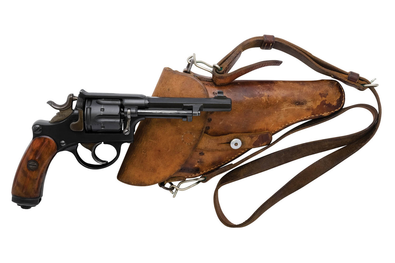 W+F Bern Swiss 1882 Revolver w/ Holster - sn 332xx