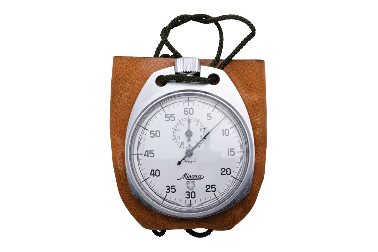 Swiss Army Pocket Stopwatch - Minerva