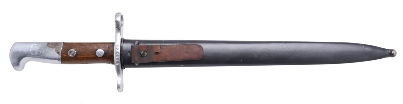 Swiss M1918 Bayonet w/ Scabbard - sn 533919