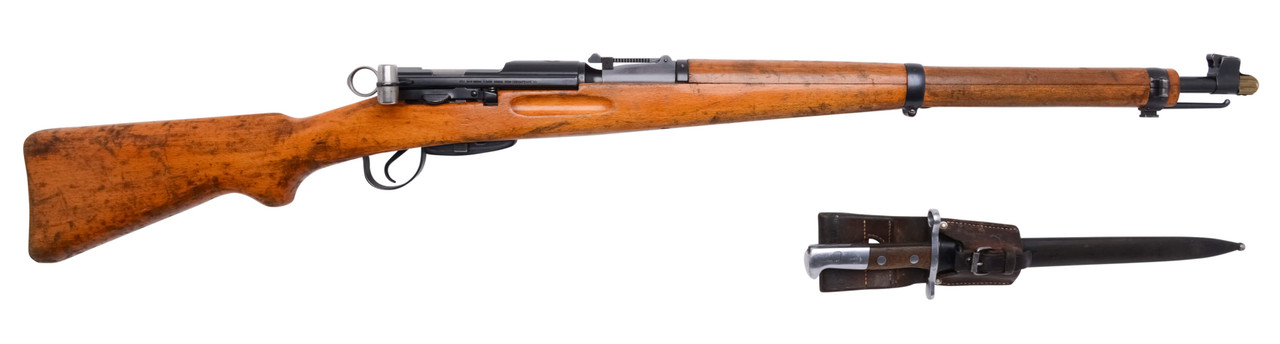 W+F Bern Swiss K31 Carbine w/ Bayonet - sn 557xxx