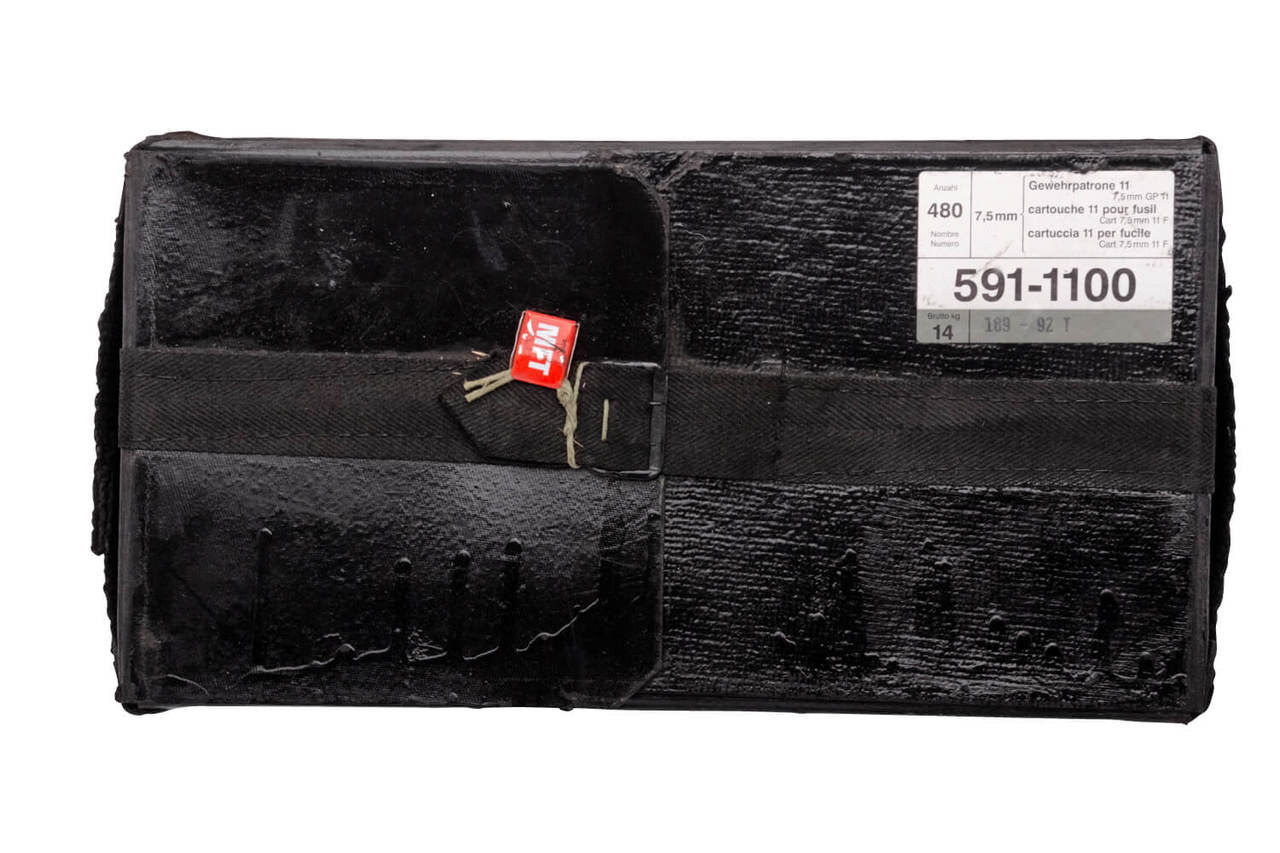 SWISS GP11 7.5X55 FMJ LEAD CORE 480 RDS/CASE