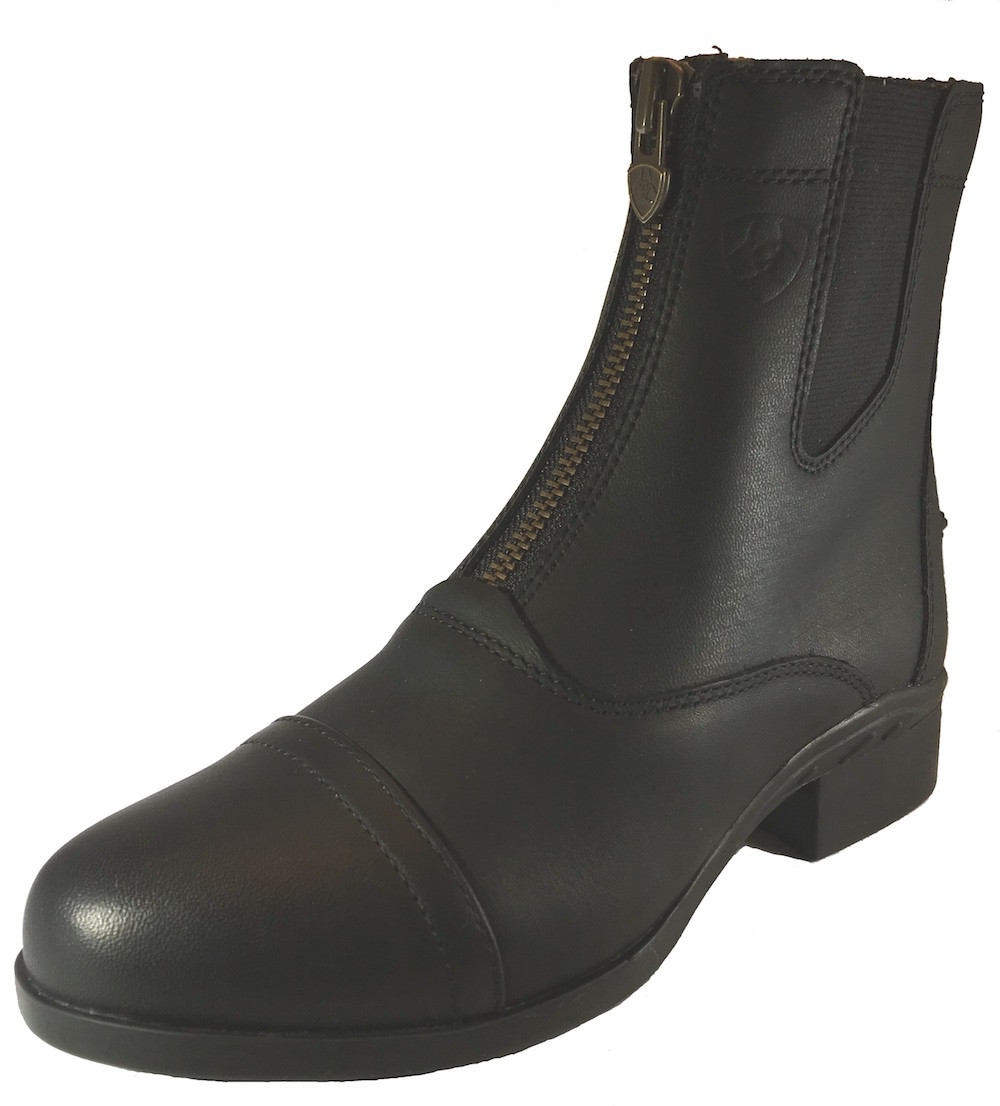 Bottes équitation Enfant Bottes Paddock Moretta Rosetta Enfant - Cuir Pleine Fleur équitation Bottes Fermeture YKK