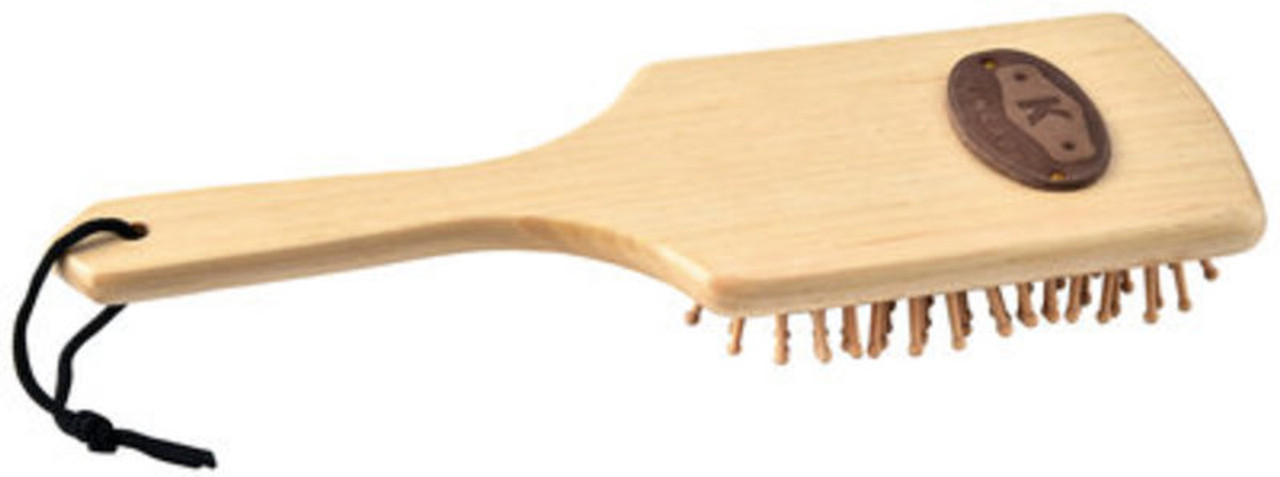 TailWrap Wooden Mane & Tail Paddle Brush